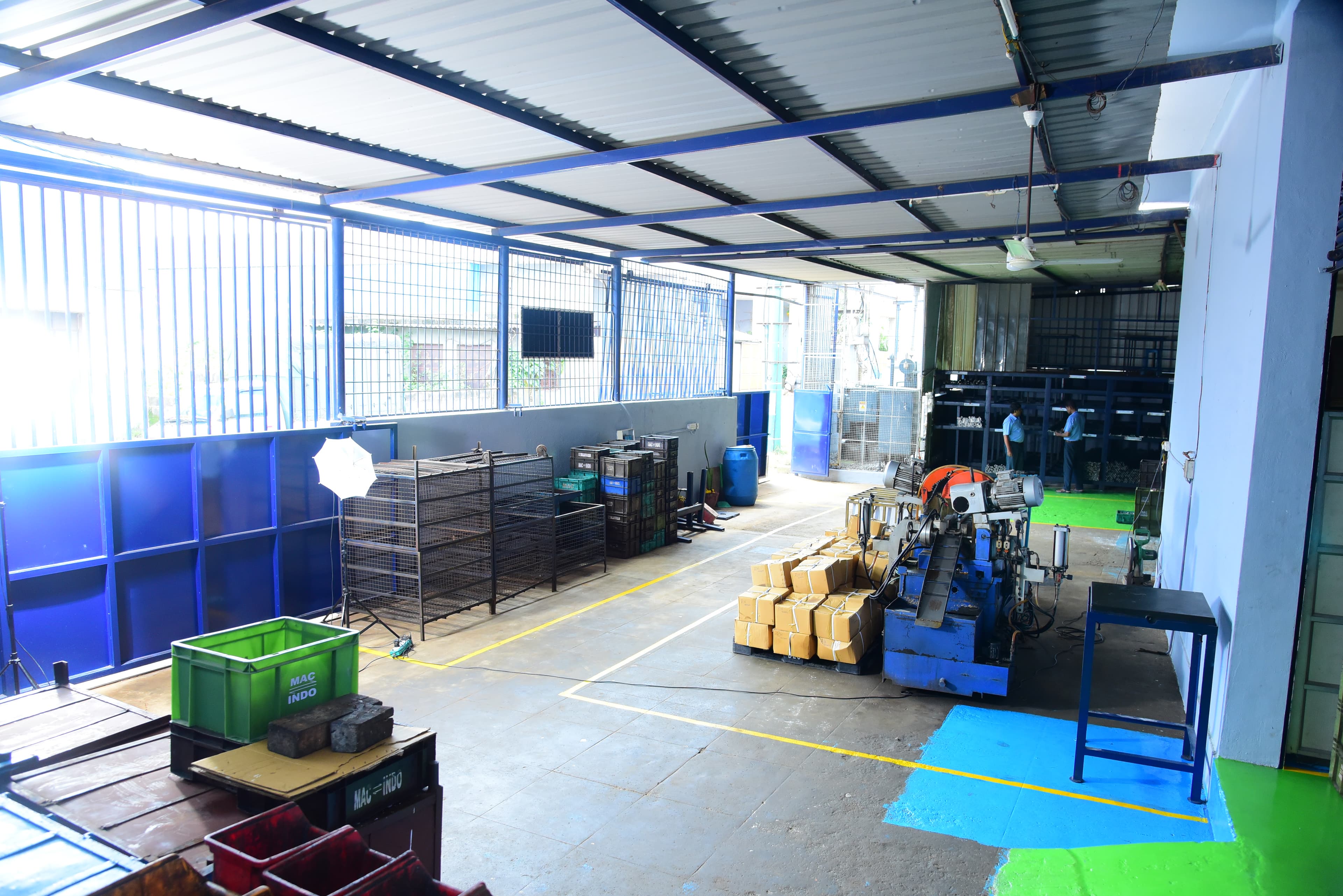 Loading and Unloading area