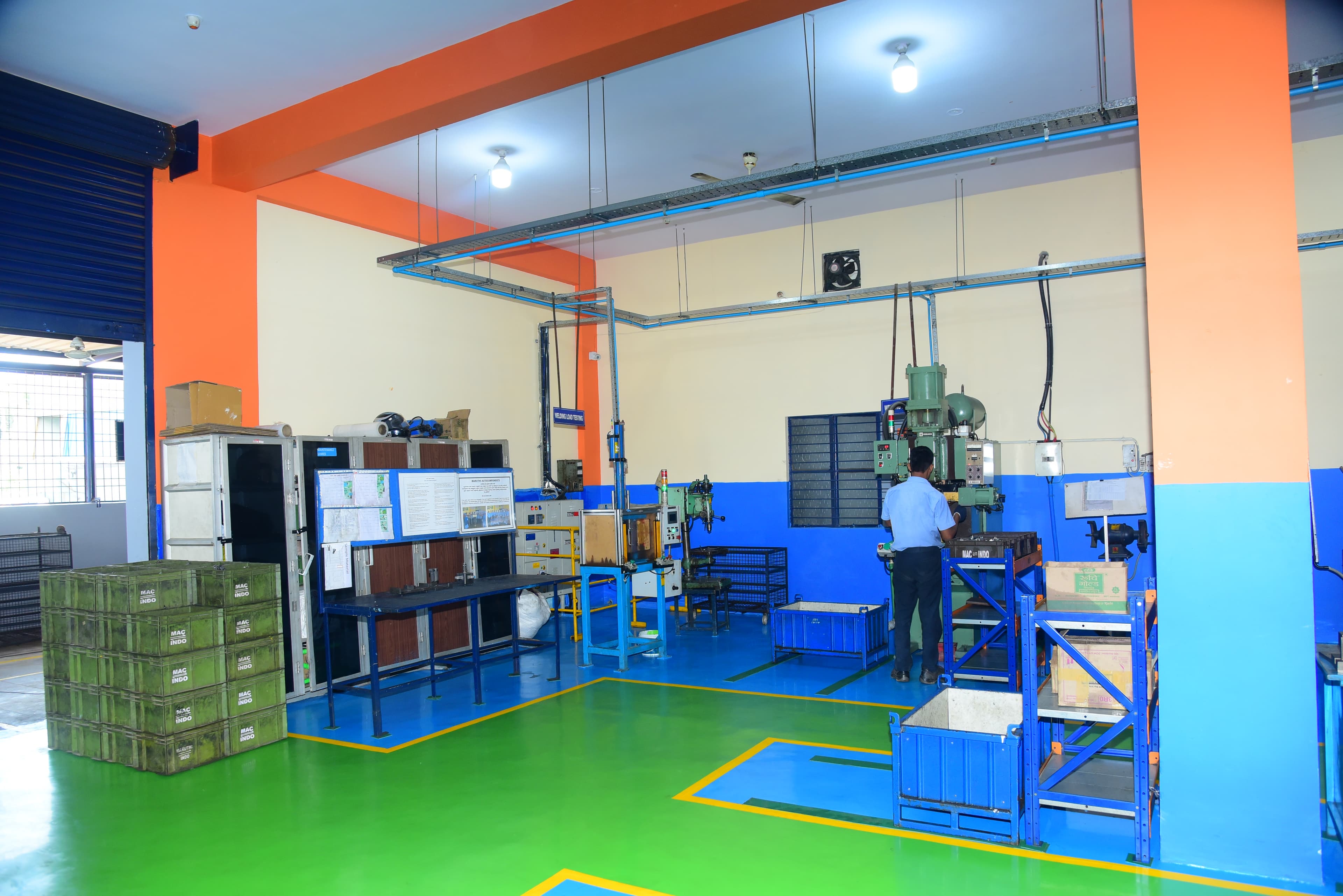 Welding and Final Inspection Area